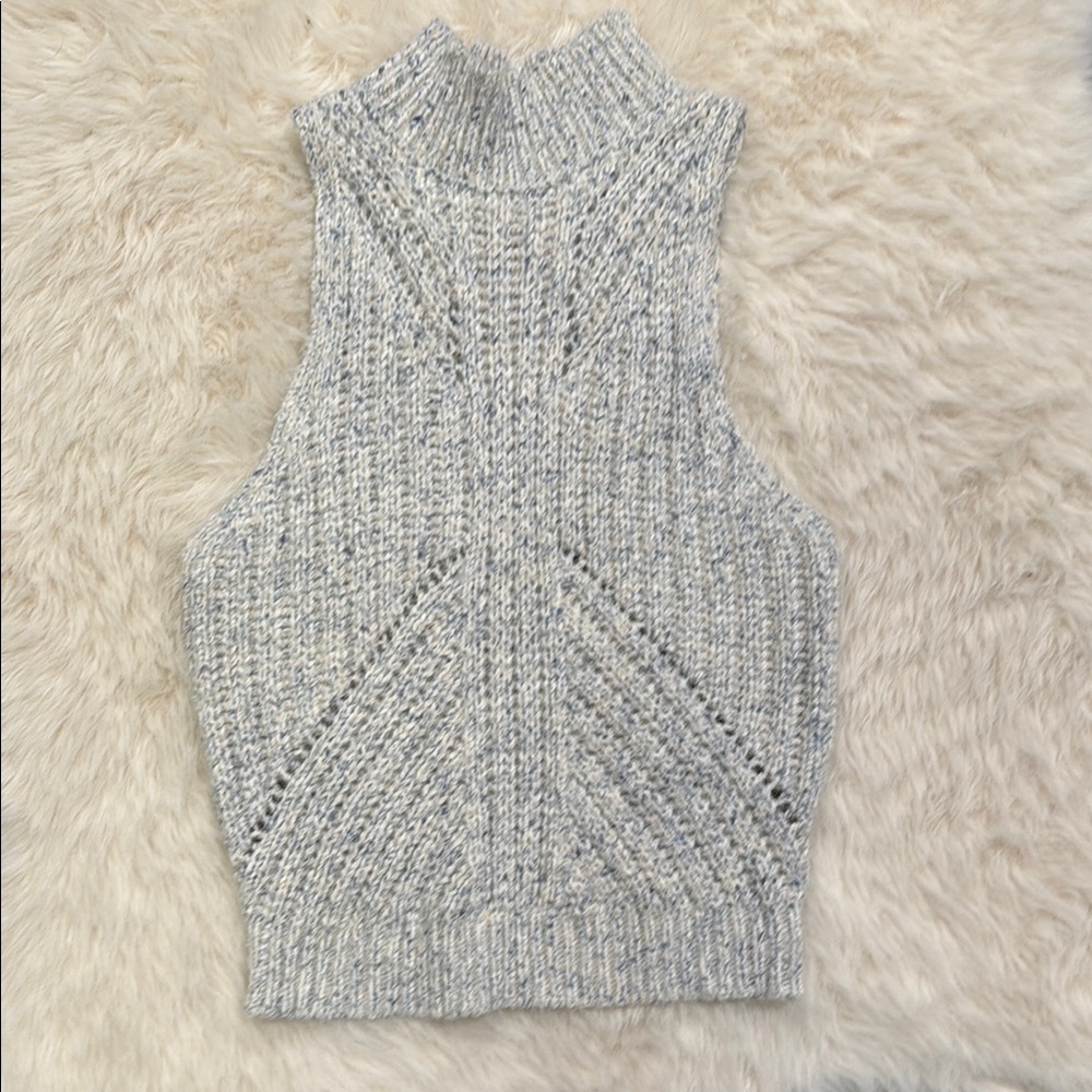 Anthropologie Cable Knit Sleeveless sweater